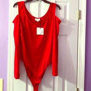 Bisou Bodysuit Long-sleeve Top